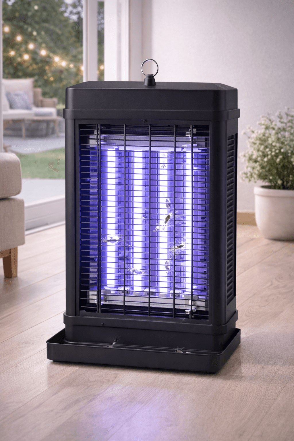 3200V Electric Bug Zapper – Indoor & Outdoor Insect Killer with Tray