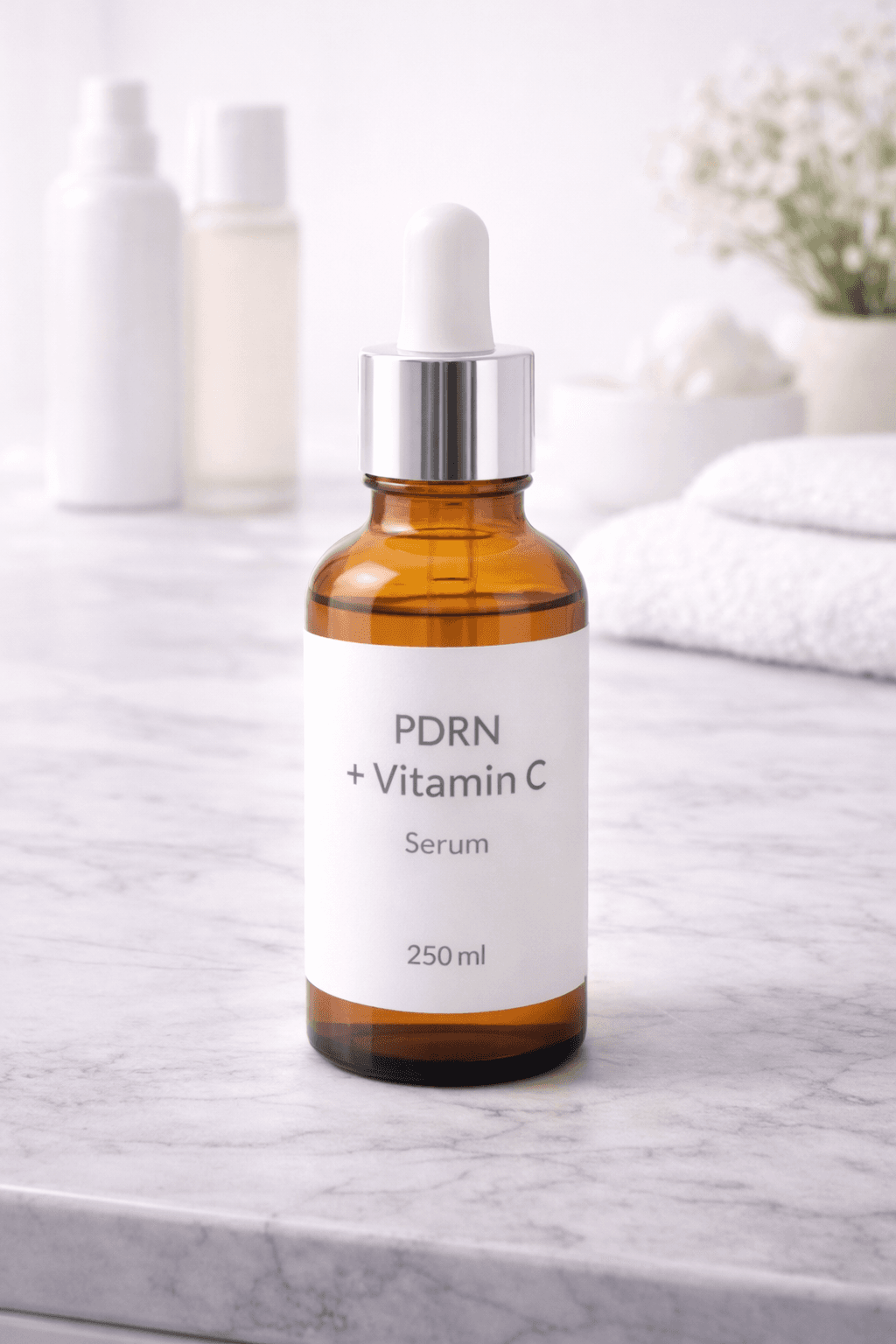PDRN + Vitamin C Serum – Korean Skincare Anti-Aging & Skin Repair