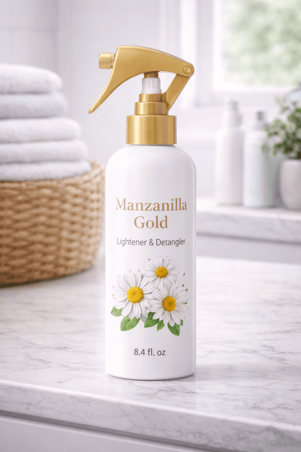 Manzanilla Gold Lightener and Detangler – 8.4 fl oz
